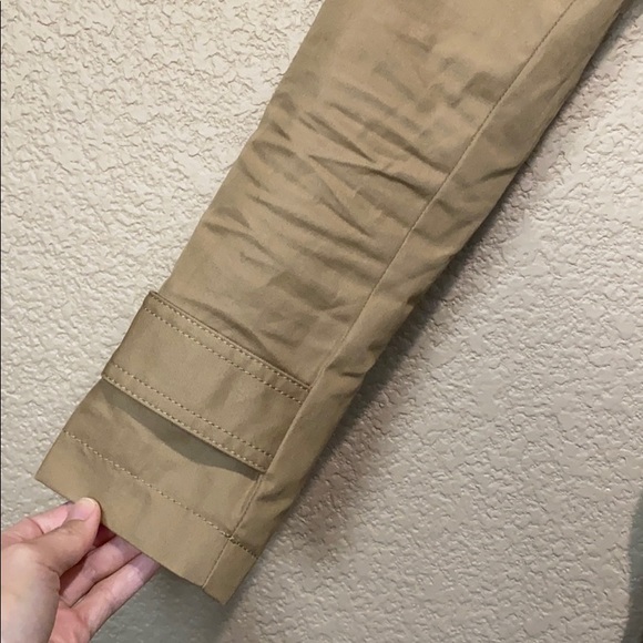 Banana Republic Factory Tan Double-Breasted Trench Coat - Picture 12 of 16